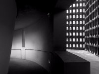 藝術中心室內空間展覽展示效果-1561-06