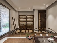 茶會所室內(nèi)裝修裝飾設(shè)計效果-1142-03