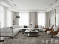 現(xiàn)代風格家居裝修裝飾室內(nèi)設(shè)計效果-A8054