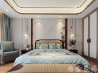 中式風格家居裝修裝飾室內(nèi)設(shè)計效果-H815-6